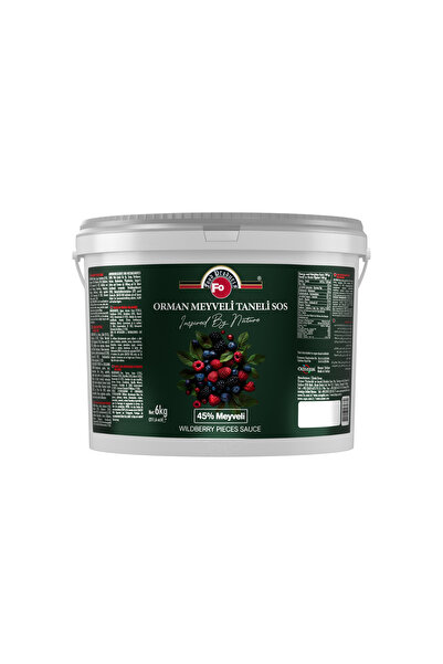 FO Orman Meyveli Taneli Sos 6 Kg