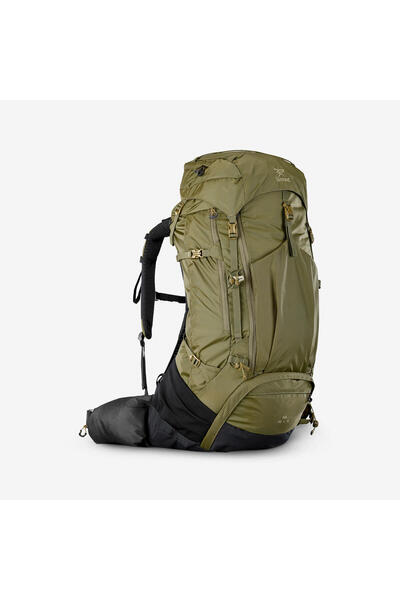 Decathlon Simond Erkek Outdoor Trekking Sırt Çantası - 60+10 L - Haki - MT500...