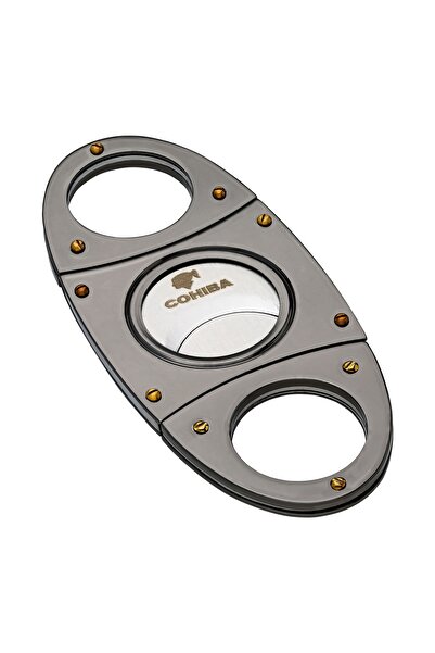 Genel Markalar Cohiba Kutusunda Siyah Vidalı Çelik Puro Makası ra61sy