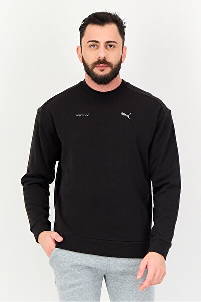 Puma X Sorayama Men Sportswear Fit Outdoor Swearshirt, Black