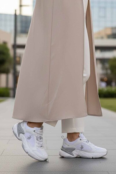 U.S. Polo Assn. White Women's Sneaker Usp -9520