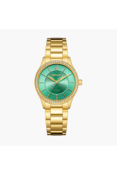 Omax Gold Plated Women's Watch