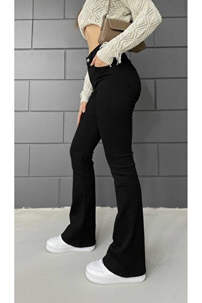 NWC Cloria Women's Black Spanish Pants