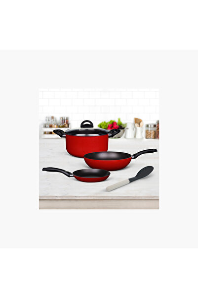 ROSSETTI طقم أواني طهي روسو غير لاصقة مكون من 5 قطع
