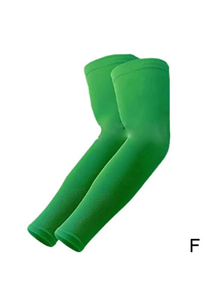 Choice green 1Pair UV Sun Protection Arm Sleeves Breathable Quick Dry For Cyc...