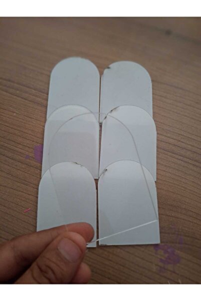 30 adet 7 cm pencere model şeffaf pleksi taban