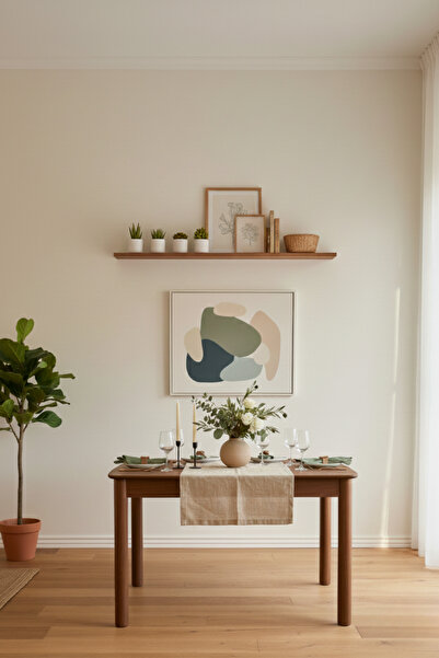 Woodenbend Elena Ceviz Rengi 80x120 cm – Açıldığında 80x150 cm,Bohem & İskand...