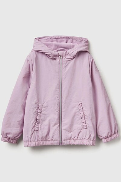 Benetton Bebe Yağmurluk Kız Çocuk Lila 1-6 Yaş