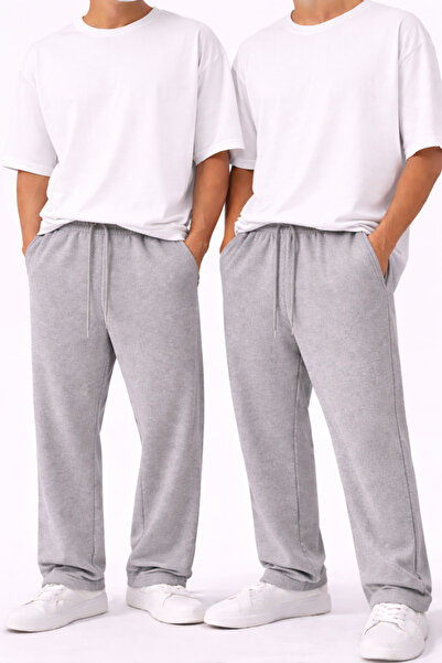 pandy Pantaloni de trening unisex, sezonieri, cu 2 țevi de încălzire, cu croi...