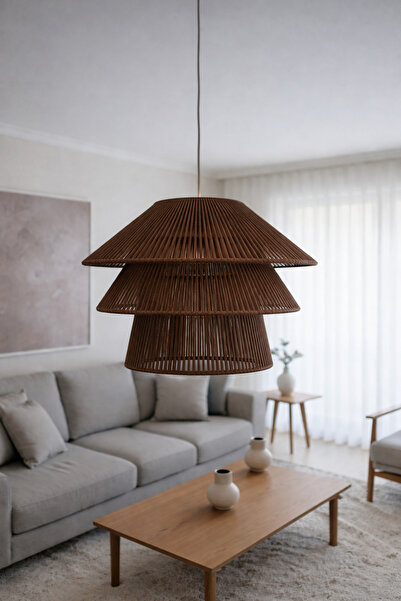 Tasarı Sanatı Ev Dekorasyonu Handmade Aydınlatma İskandinav Rustik Tarz Bohem...