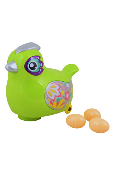 Toybox Electric Bird Toy for Kids Walks and Lays Eggs with Lights and Fun Music