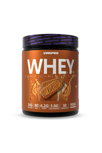 vingpro Whey Protein Pro Wpc80 900Gr 30 Servings Lotus Flavored