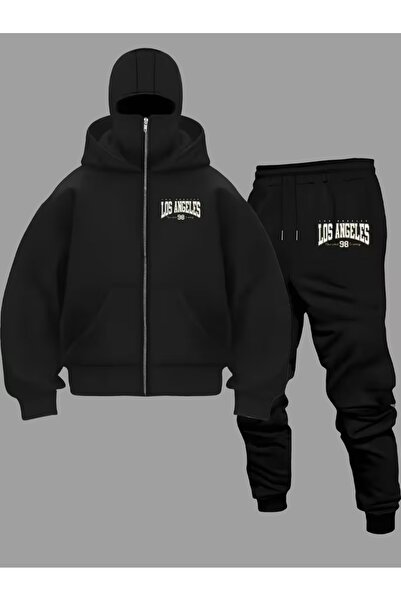 Flaubert -طقم بدلة رياضية كار ماسكلي نينجا يونيسكس بسحاب، كارديجان بسحاب سميك...