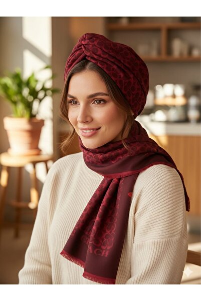 w white stars sports & wear Double Sided C Pattern Shawl