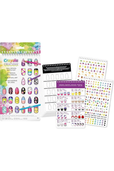 Crayola Nail Art Sketching and Design Album