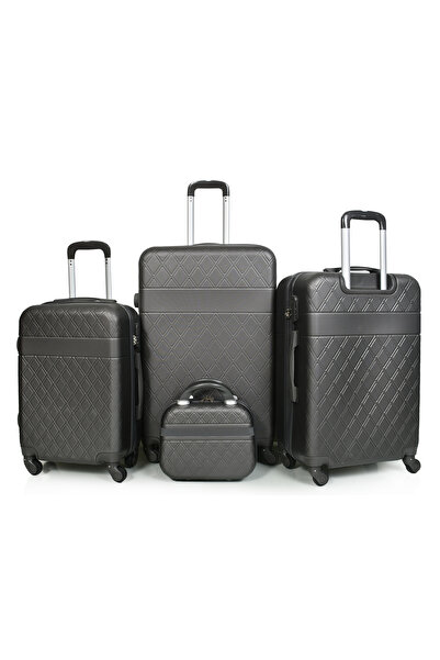 MORANO Morano 4-Piece Luggage Set Durable and Lightweight Spinner Wheeled Sui...