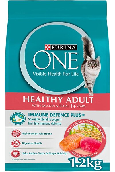 puring professional Purina Adult Cat Food with Salmon and Tuna (1.2 kg)