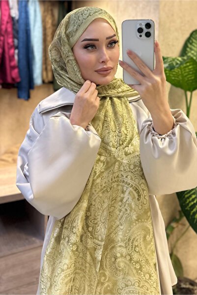 CUOCA LOUNGE Etnik Desenli İnce Vual Şal