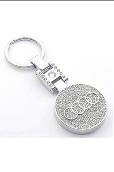 ÇELİKSİLVERTAKI Audi Stone Premium Keychain