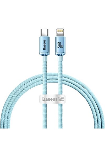 Genericc Baseus Crystal Shine Series PD 20W USB C to Lightning Cable