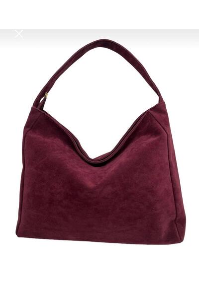 SEHERGİYİM58 Büyük Boy Nubuk Kadın Çantası