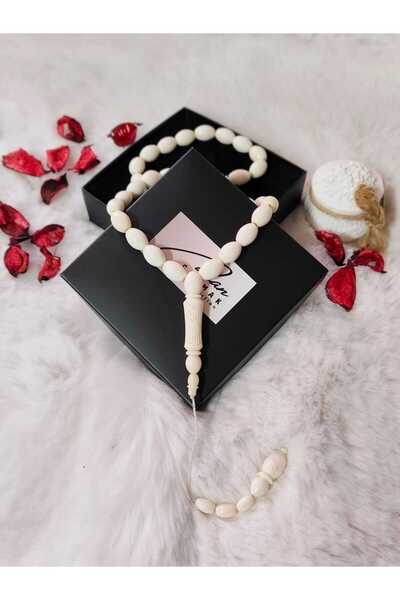 CANAN ÇAKMAK Kapsül Kesim İri Boy Deve Kemiği Tesbih