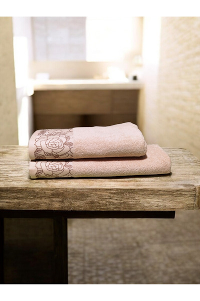 Nurpak طقم مناشف حمام من القطن 100% من جوليزار، مقاس 50×90 و90×150