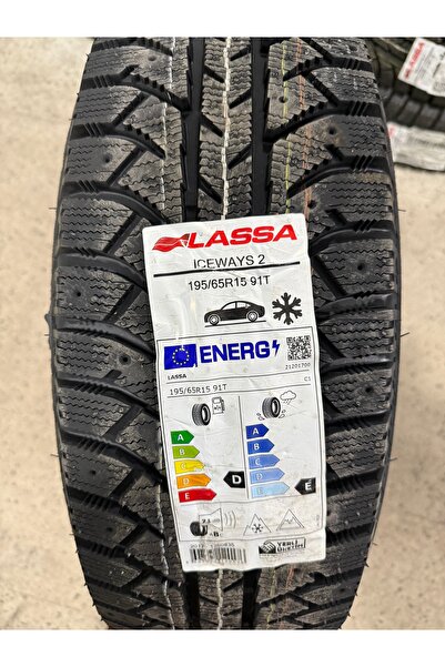 Lassa / 195/65R15 (ICEWAYS 2) 2025 KIŞ LASTİĞİ
