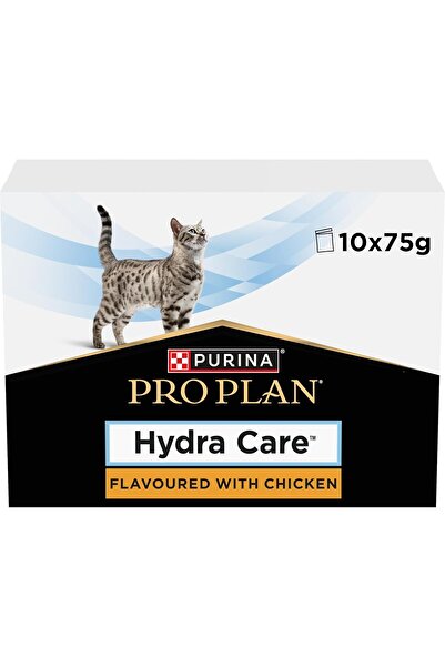 Purina One Purina Pro Plan Hydra Care Cat Supplement Chicken Flavor, 10 x 75g