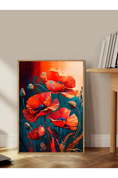 Tuba Decor Tablo dintr-o singură bucată cu rame din lemn pentru sufragerie, s...