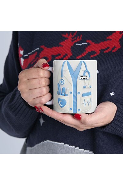 sıradışıhediyem diş hekimi doktoru HEMŞİRE KUPA BARDAK kişiye özel