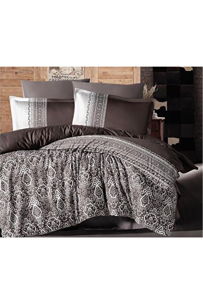 MarDyHome Single Satin Duvet Cover Set Nobel V1 Black