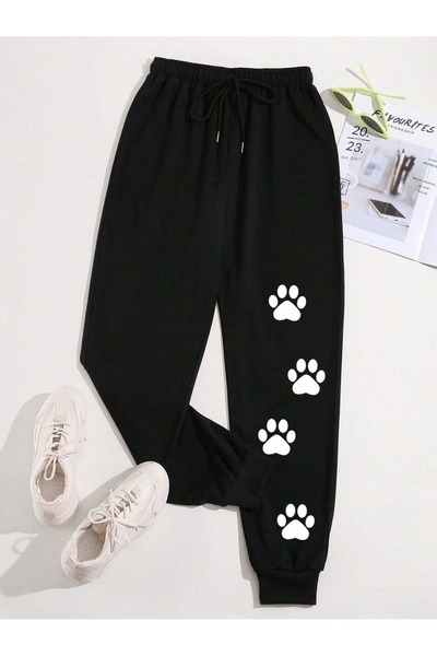 Flaubert -Women's Printed Okoo Sweatpants Trousers 3-Thread Quality Fabric El...