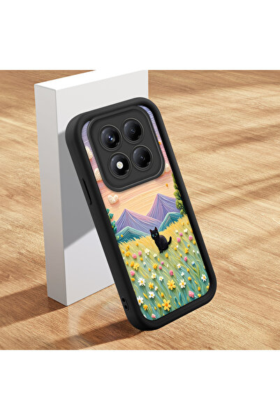 Hontinga حافظة متوافقة مع هاتف Redmi Note 14 Pro 4G، حافظة هاتف رقيقة من السي...