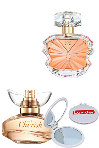 AVON Cherish Kadın Parfüm EDP 50ml + Eve Become Kadın Parfüm EDP 50ml + Lovid...