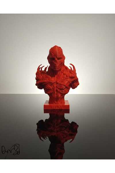 DEMİRHAN3D Stranger Things Vecna 3D Baskı Mini Model – Kırmızı PLA Koleksiyon...