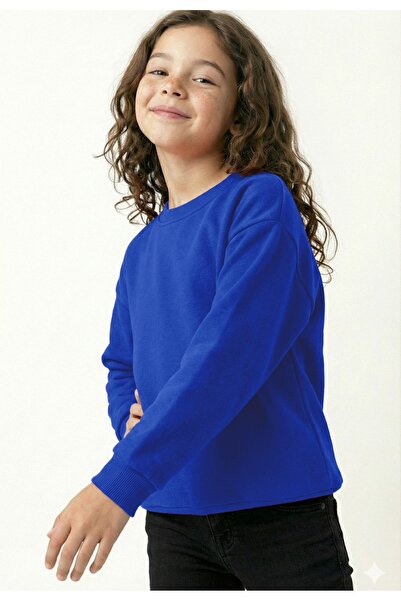 C&C OKULCUNUZ Children's Crew Neck Sweatshirt Collar School Hoodie Thick Fabr...