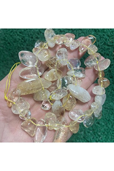 TAŞ UZMANI Amorphous Citrine Stone 16 mm