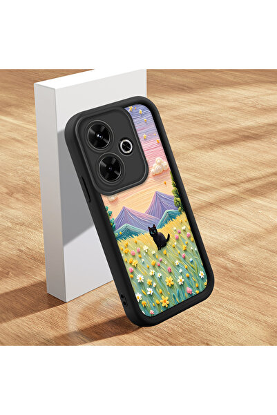 Hontinga حافظة متوافقة مع هاتف Poco M6 4G، حافظة هاتف رقيقة من السيليكون النا...