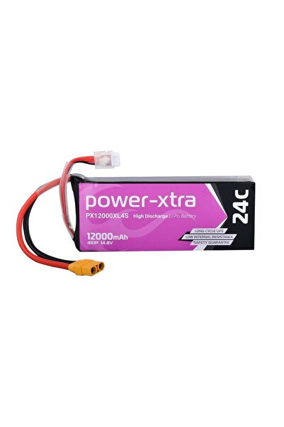 PX12000XL4S - 4S1P - 14.8V 12000 mAh Li-Polymer Pil - 24C