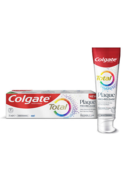 Colgate معجون أسنان توتال بلاك برو ريسيل لتبييض الأسنان 75 مل 2 قطعة