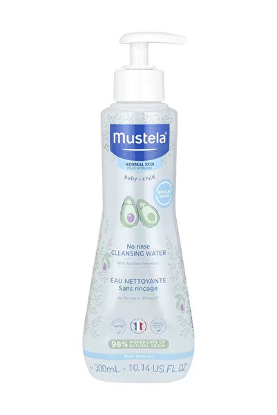 Mustela Baby-Child No Rinse Cleansing Water 10.14 fl oz (300 ml)