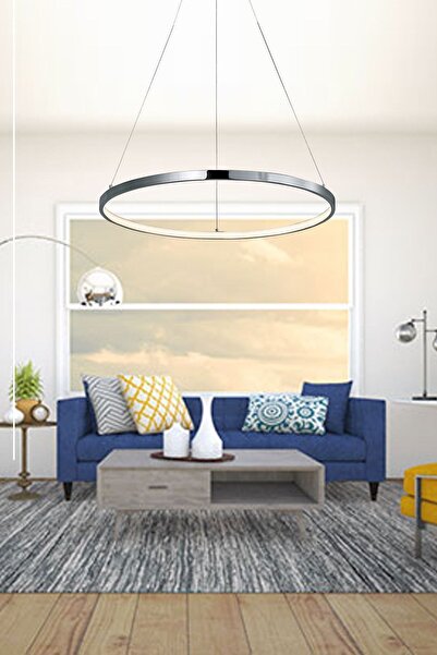 ABAJUR EVİM 50lik Selena Modern Tasarım Ledli Tekli Avize