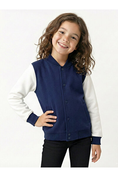 C&C OKULCUNUZ Navy Blue College Coat Winter School Uniform Thick Quality Fabric