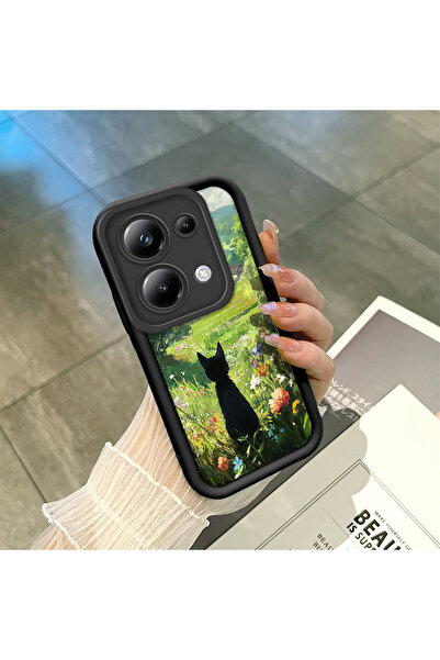 Hontinga حافظة هاتف من السيليكون الناعم الرقيق متوافقة مع هاتف Poco M6 Pro 4G...