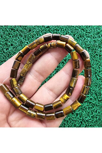 TAŞ UZMANI حجر عين النمر البني الأسطواني 6 مم