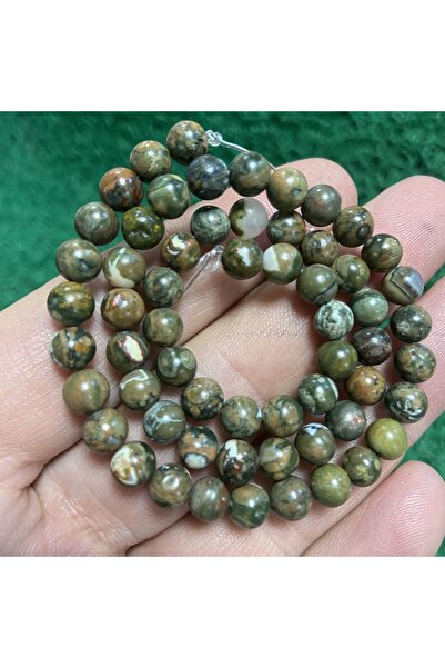 TAŞ UZMANI حجر جاسبر رايليت كروي 6 مم