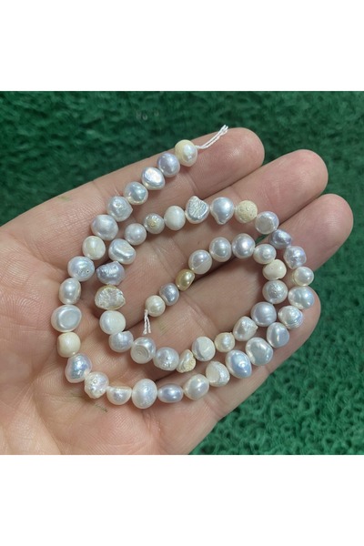 TAŞ UZMANI لؤلؤ الباروك الطبيعي 6 ملم