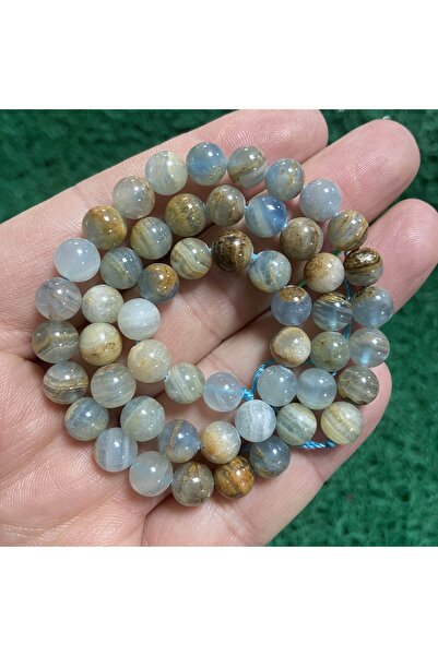 TAŞ UZMANI حجر الأمازونيت الكروي 8 ملم