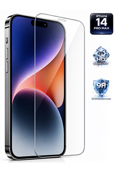 Tech&bello accessories واقي شاشة شفاف متوافق مع آيفون 14 برو ماكس، سمك 0.26 م...